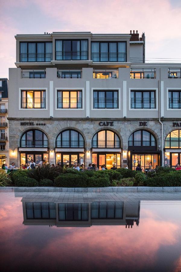 Hotel Le Cafe De Paris Biarritz Exterior foto